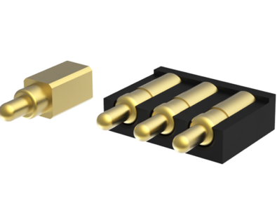 Side connecting type pogo pin