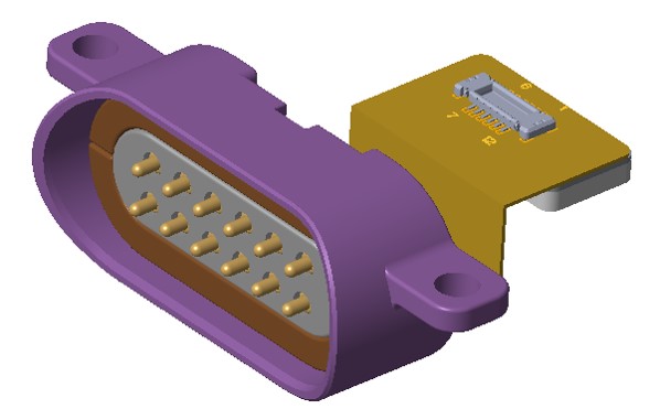 Application of pogo pin connector