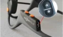 Magnetic pogo pin connector for bone conduction Bluetooth headset