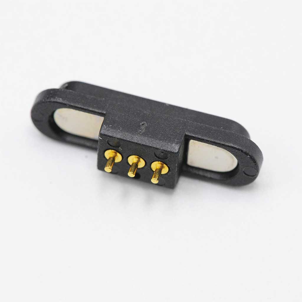 3 pin magnetic pogo pin connector