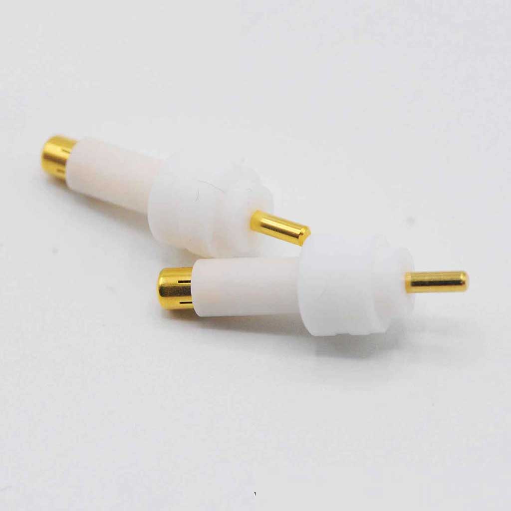 High voltage pogo pins