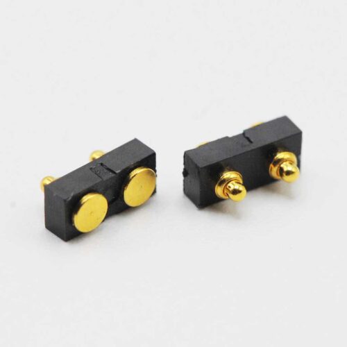 2 pin smt pogo pin connector, pitch 3.00mm