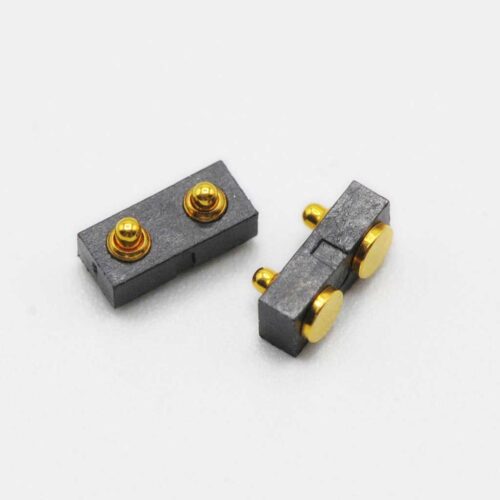 smt pogo pin connector 2 point pitch 3.0mm working height 2.5mm