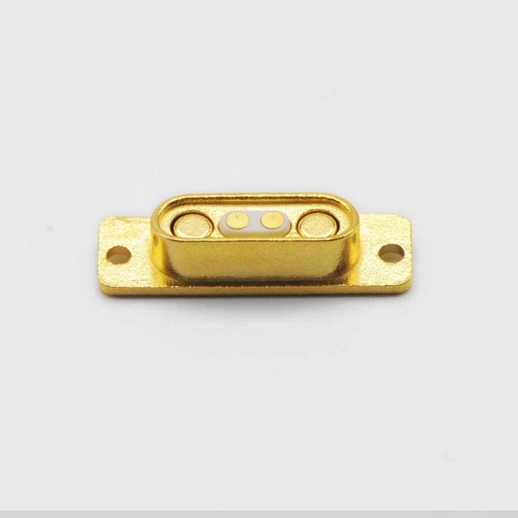 magnetic 2 pogo pin connector
