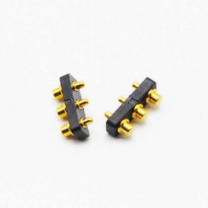 3-pin pogo pin connector working height 1.95mm pitch 2.40mm Factory Direct Supply