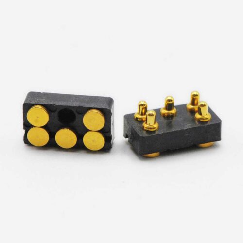 5-pin pogo pin connector 2.54 pitch, manufacturer off-the-shelf