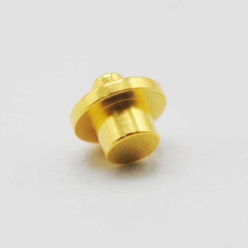 female pogo pin connector, lead-free brass  Gold plating 0.75μm
