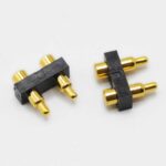 customized 2-pin pogo pin connector