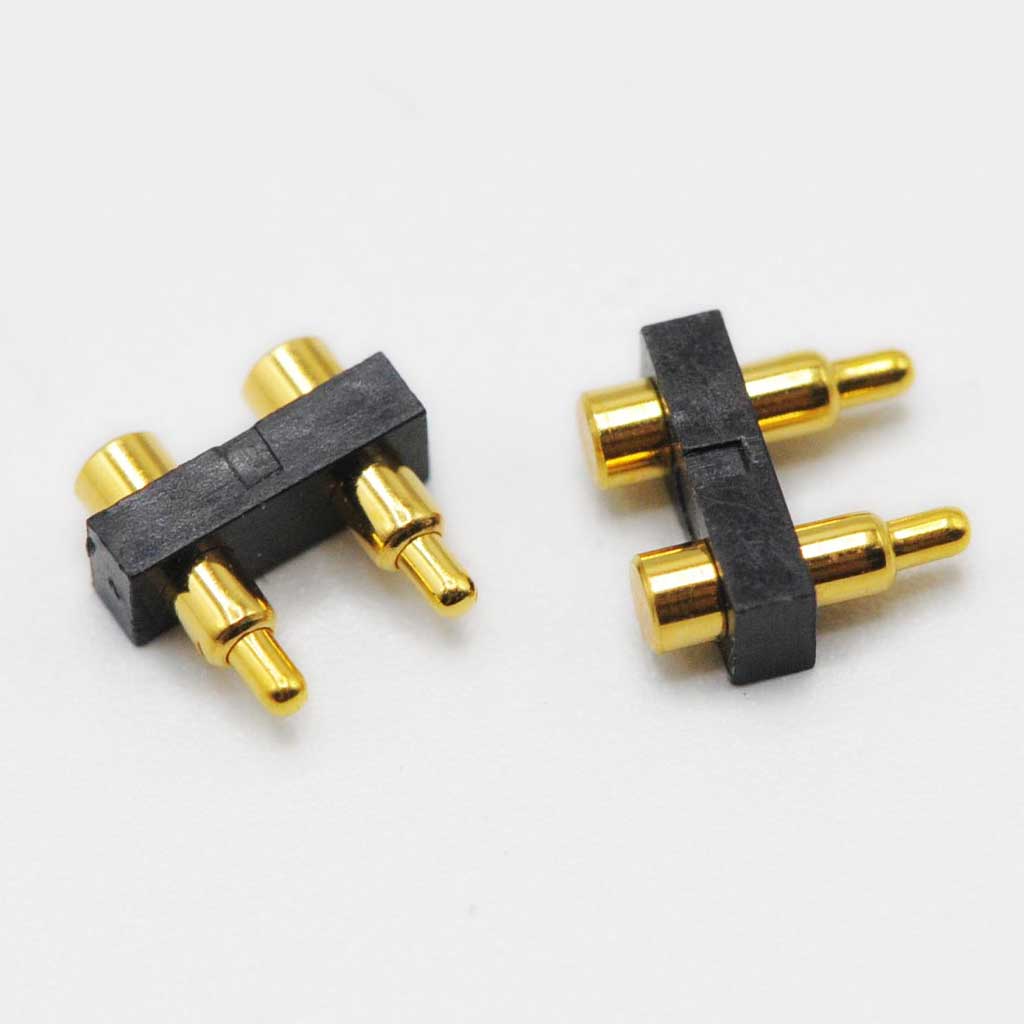 customized 2-pin pogo pin connector