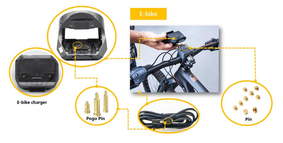 Toplink customizes Pogo Pin connection module for E-bike