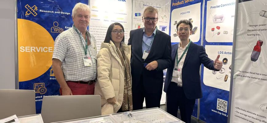 Top-link Debuts at the 2025 EUHA International Hearing Exhibition in Germany, Driving the Future of Acoustics with Innovation
