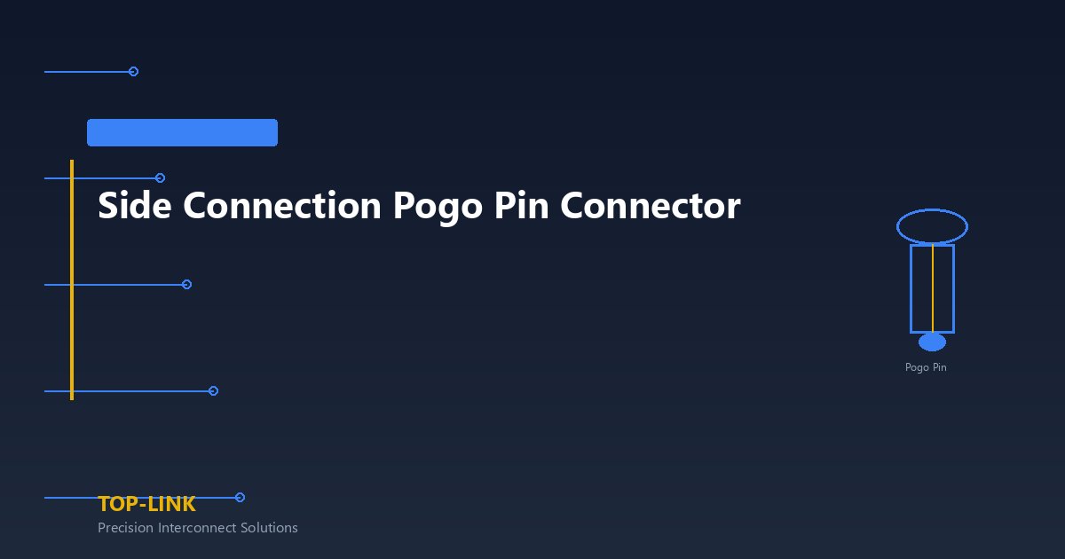 Side Connection Pogo Pin Connector