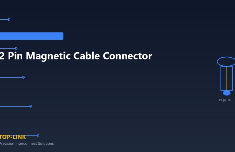 2 Pin Magnetic Cable Connector